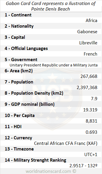 Gabon Infocard